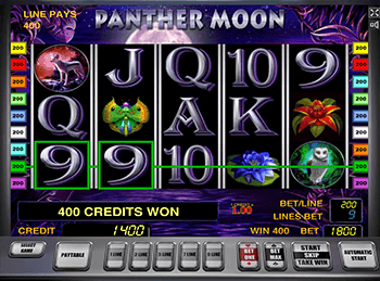 Игровой автомат Panther Moon